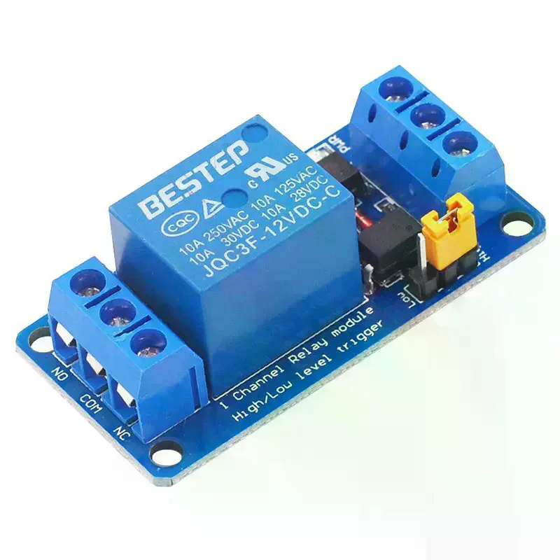 3.3V 5V 12V 24V 1 Channel Relay Module High And Low Level Trigger Dual Optocoupler Isolation Relay Module Board