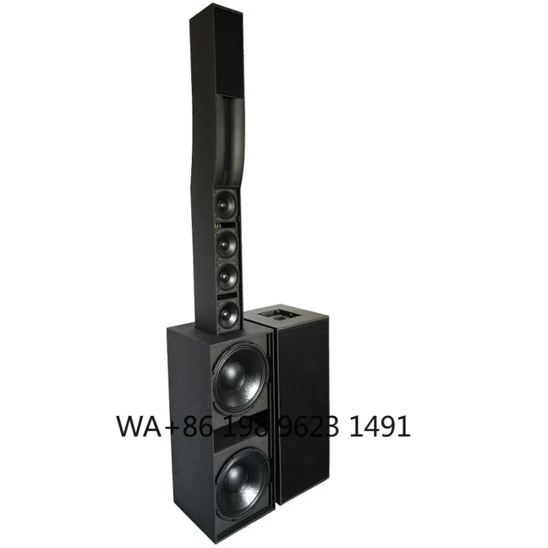 Indoor Line Array Column Speaker Professional Audio Sound System for Commercial and Public Venue Use