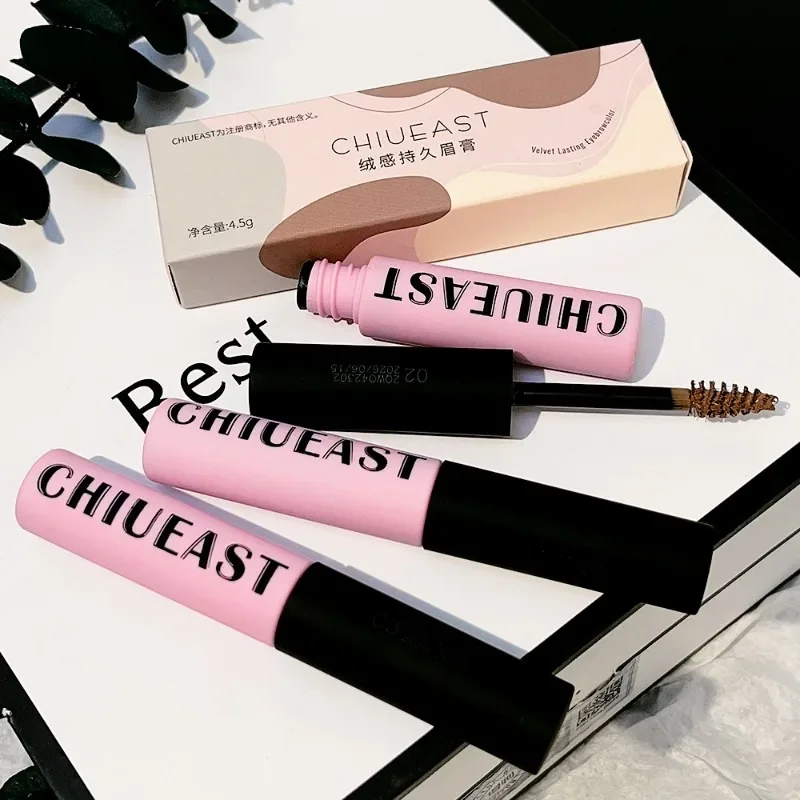 Heallor Natural Dyeing Eyebrow Cream Waterproof Lasting Matte Liquid Dye Eyebrow Tattoo Tint Brow Enhacer Mascara Gel Makeup  3