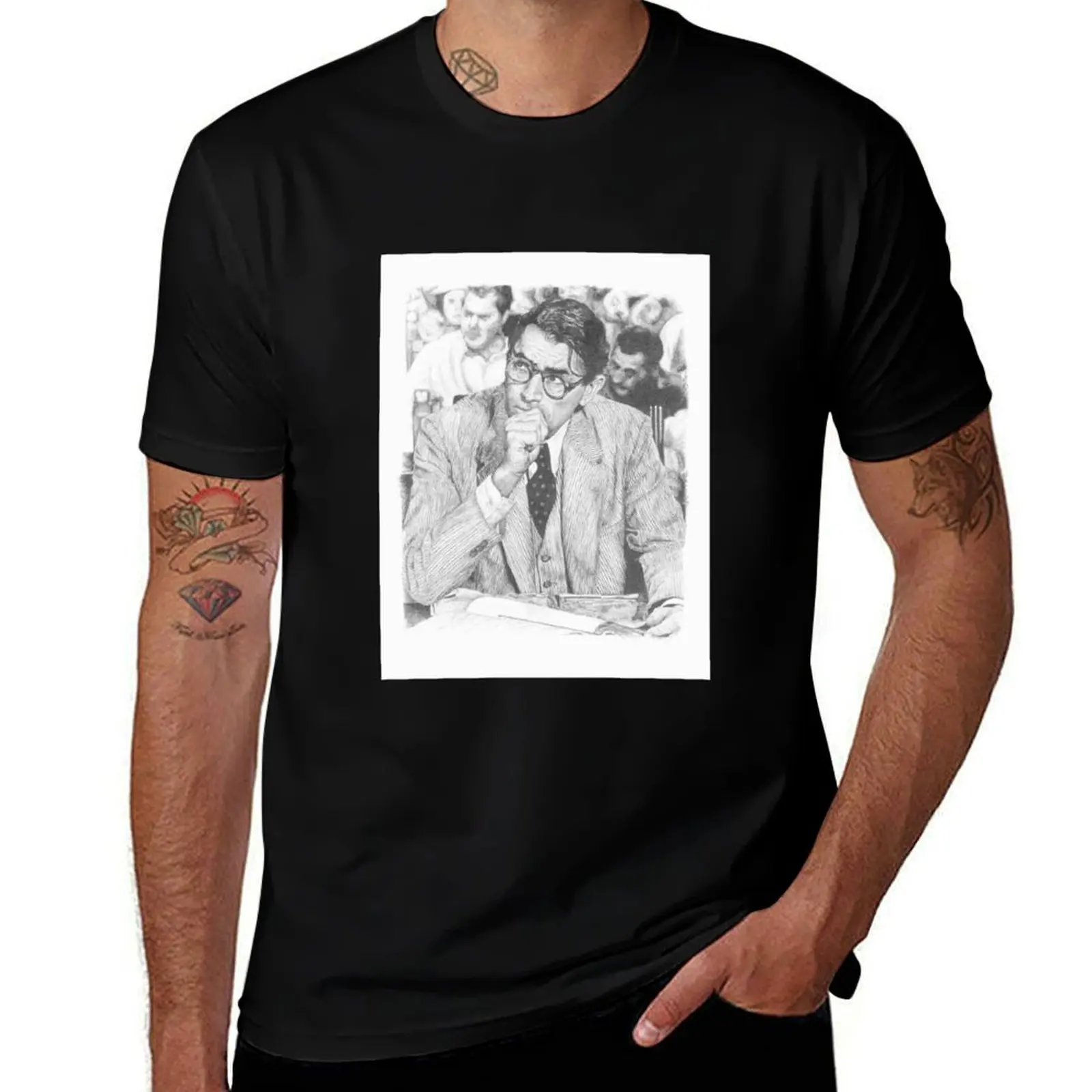 

Atticus T-Shirt custom t shirt valentines boutique clothes T-shirts man black t shirts for men