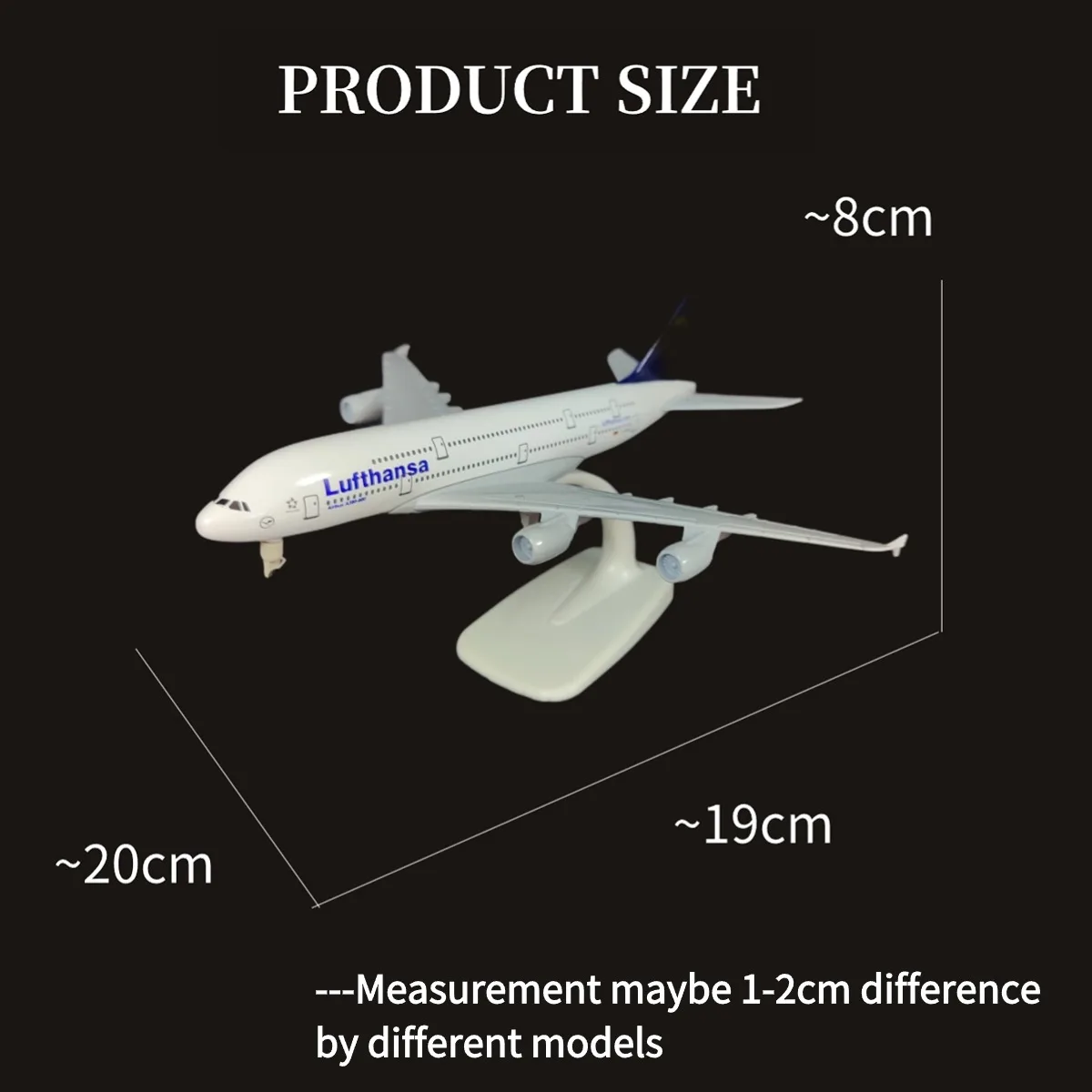 Diecast Emirates Aircraft Model Scale 1:250 Plane Miniature A320 A330 A350 A380 B737 B747 B777 B787 Aviation Kid Xmas Gift Toy