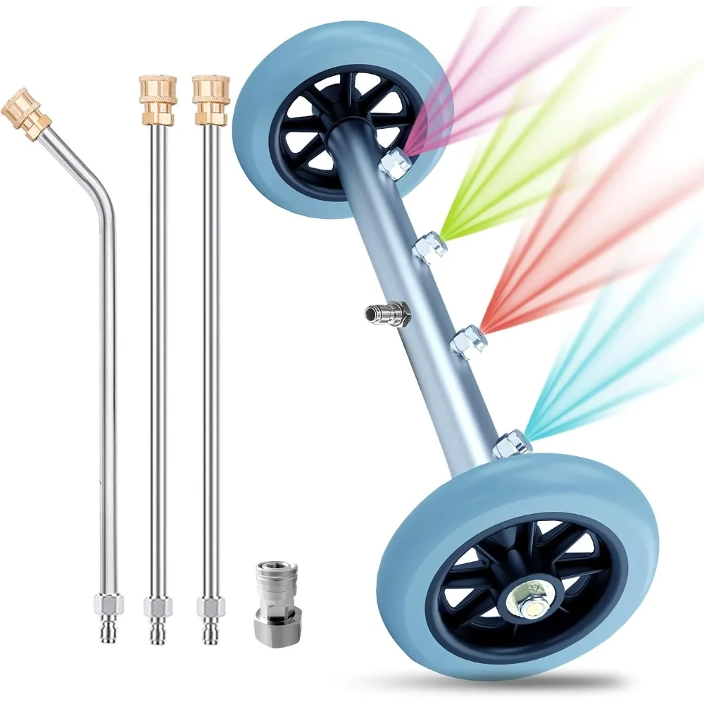 

Мойка под давлением Selkie Очиститель ходовой части, 16-дюймовая автомойка ходовой части, мойка высокого давления под автомобилем с удлинителем из 3 предметов