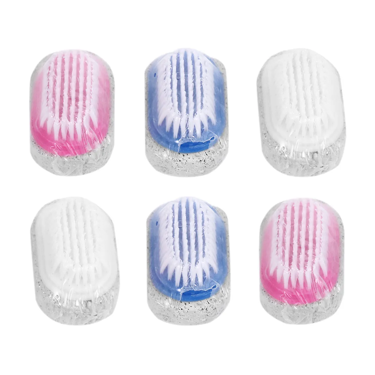 

6Pcs Natural Pumice Stone Foot Callus Remover Double Side Pedicure Tool for Dead Skin Exfoliation Foot Beauty Brush