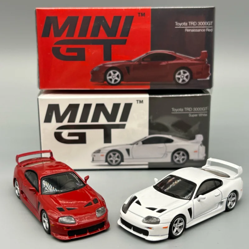 auf Lager 1:64 # 200 # 259 TRD 3000GT Speedmaster Bull Demon King Legierungsdruckguss-Simulationsautomodell, Dekoration für Erwachsene, Jungenspielzeug