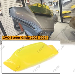 For Harley Touring CVO Street Glide 2023 2024 Street Sliding Motorcycle 5inch Windshield Fairing Front Wind Deflector Windscreen