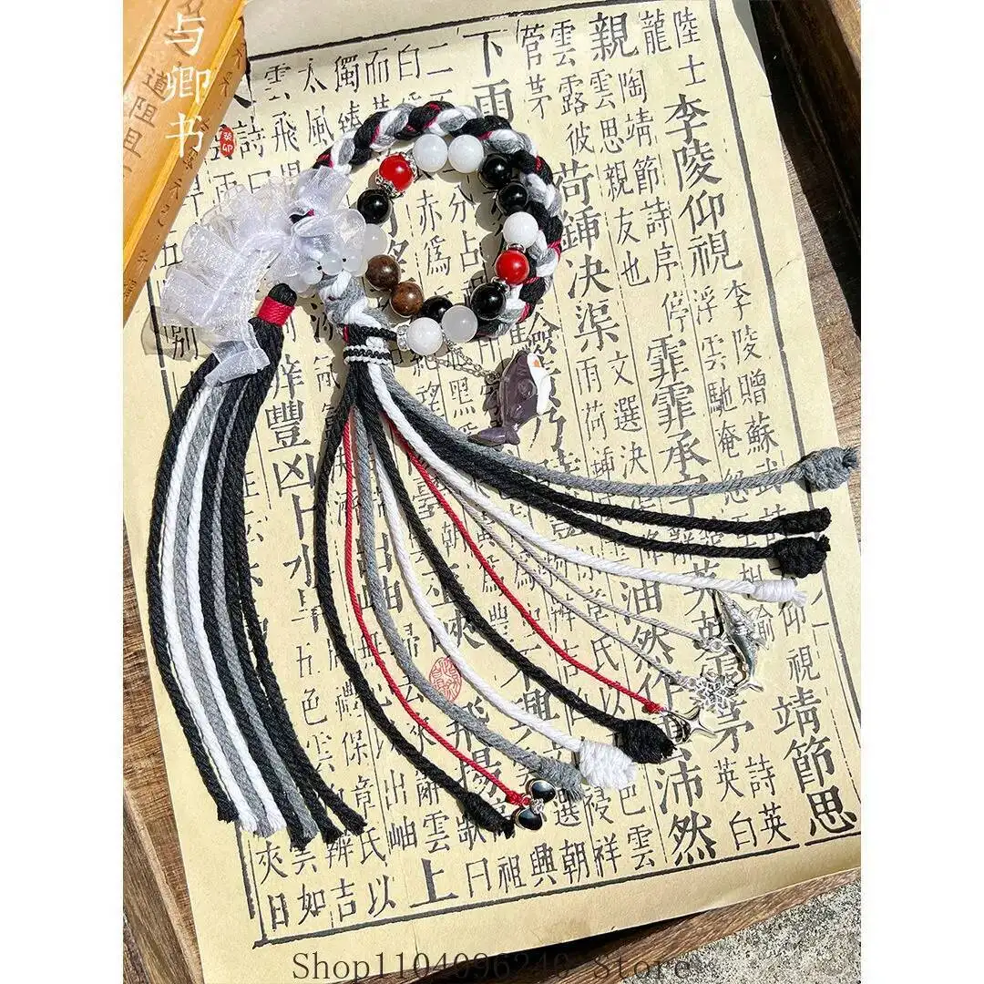 

Anime GAME Zenless Zone Zero Ellen Joe Cosplay Rope Handmade Weave Bracelets Jewelry Game Hand Chain Accessories Props Gift