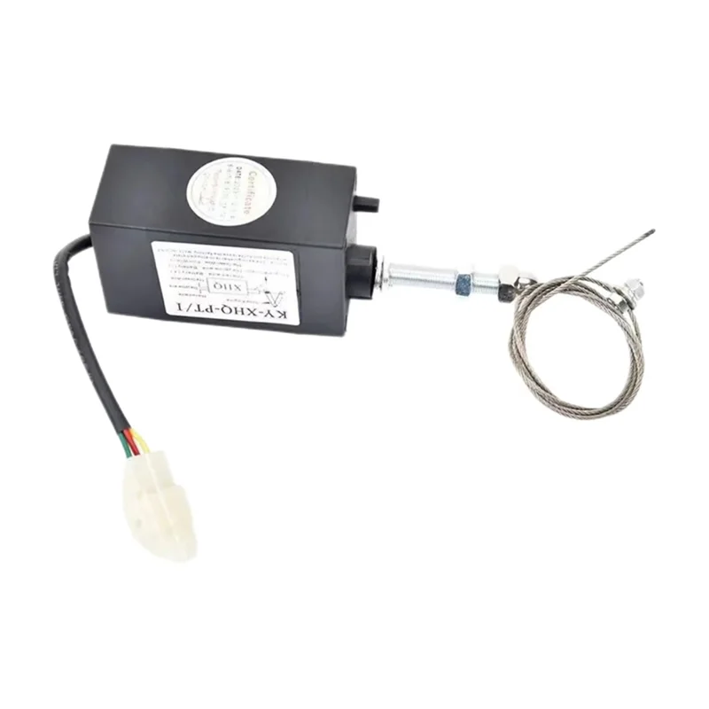 ABKY-XHQ-PT NC Electronic Stop Valve Shutdown Device For Marine And Vehicle Diesel Generators,Throttle Controller