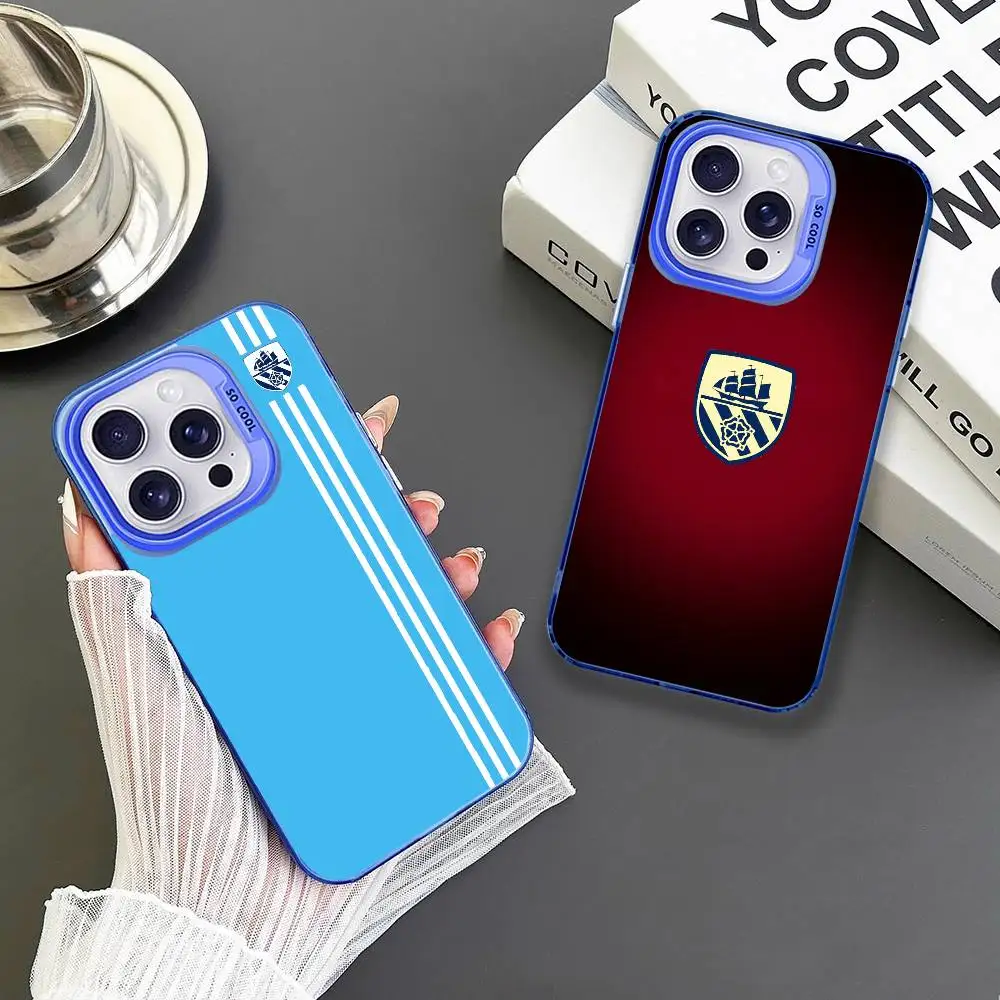 

m-Manchester-1 Phone Case For iPhone17,16,15,14,13,12,11 Plus,Pro Max Blue Matte Shockproof Cover