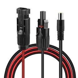 Solar Panel to 8mm DC7909 Adapter Cable Compatible with MC-4 Connector, DC 8mm Input Solar Generator Portable Power Station 1.8M
