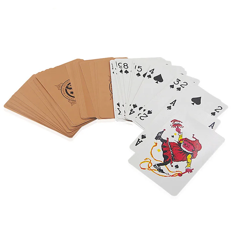 Manipulation Cards Thin Poker Magic Tricks Thin Standard Size Playing Cards Easy To Play For Kids Party Show Joke Toy Magia