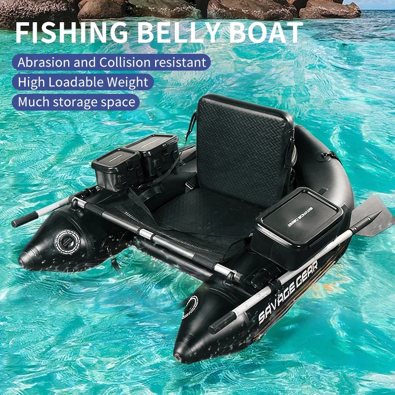 Inflatable Fishing Belly Boat 1 Person Inflatable Float Tube Inflatable Fishing Belly Boat