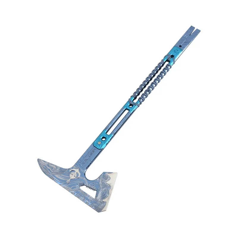 دلتا الطرفية كبيرة البحر الأسود التكتيكية الفأس سبيكة لعبة مجسمة لعبة الأسلحة جمع سطح المكتب الحلي