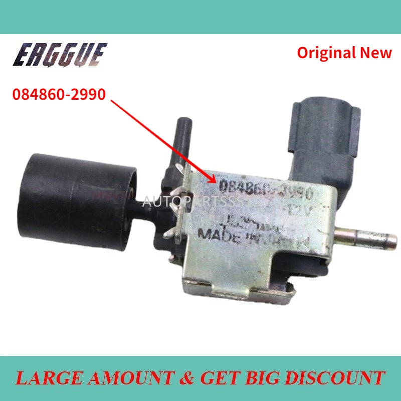 

Original New 084860-2990 0848602990 EGR Vapor Canister Purge Solenoid Valve Vacuum Switch Valve High Quality
