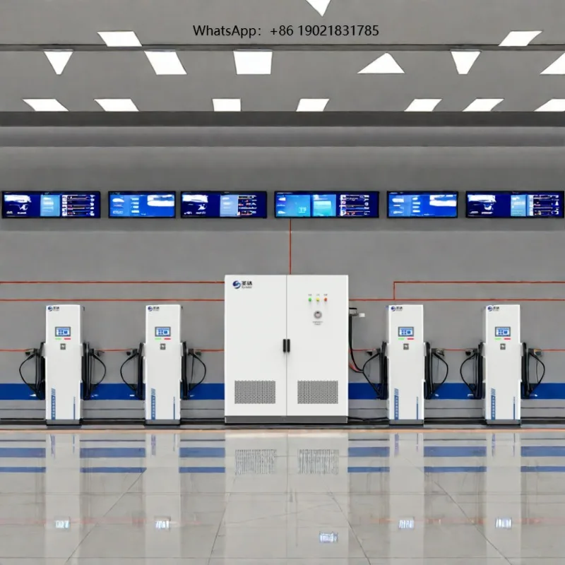 DC EV Charger 160KW 240KW 320KW 480kW Double Door Floor-Mounted Heavy Duty Truck Fast Charging EV Charger