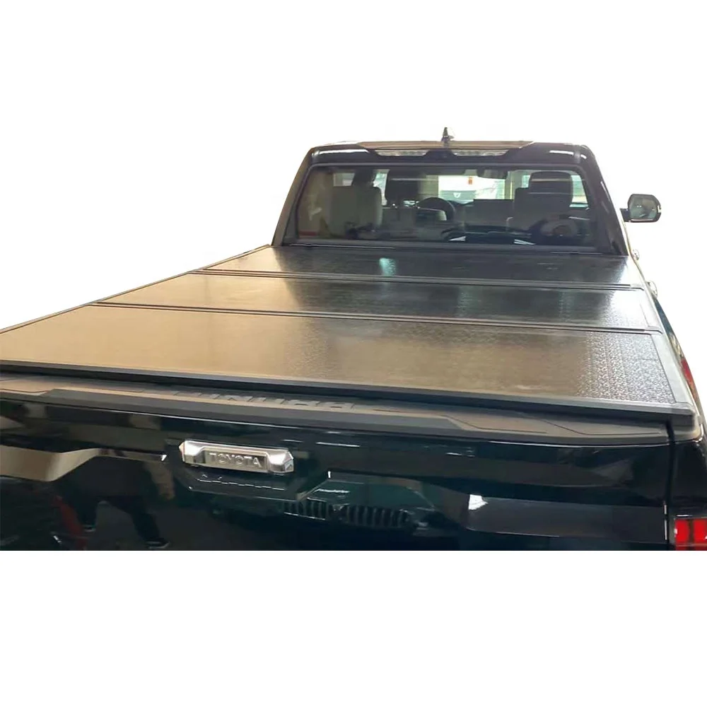 

Auto other accessories waterproof foldable truck bed lid hard trifold tonneau cover for Toyota Tundra 6.5'' Bed Tacoma 6.2'' Bed