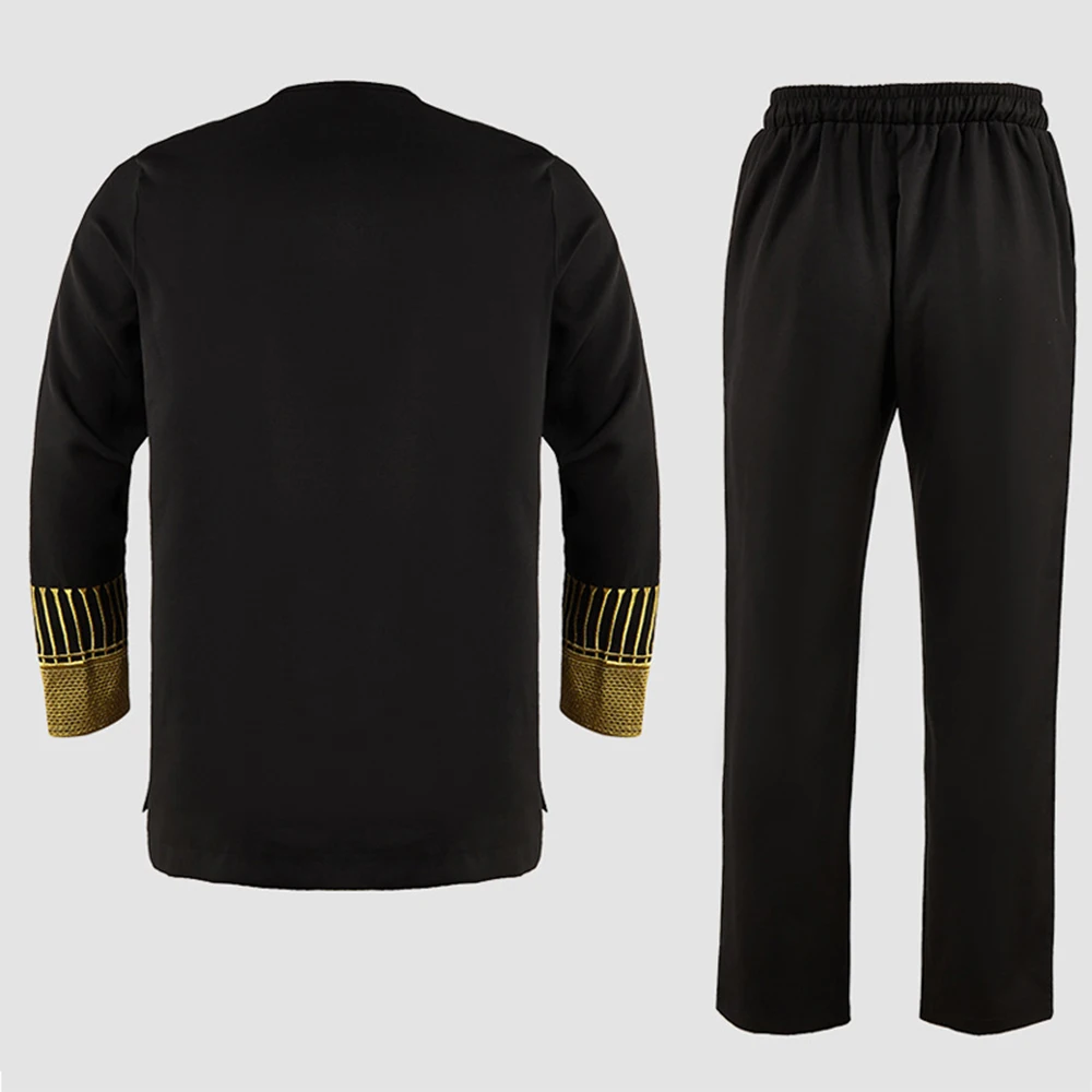 ملابس قفطان لحفلات الزفاف فستان سهرة تقليدي مجموعة أفريقيا ملابس عصرية بدلة رياضية فساتين Dashiki الأفريقية للرجال