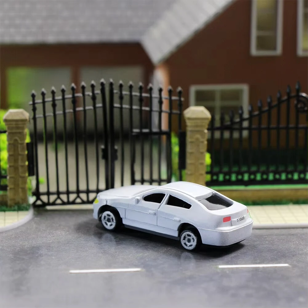Mini Scale 1:75 1:100 1:150 1:200 Model Small Car Diy Sand Table Building Model Material Road Scene Layout Kit Diorama Accessory
