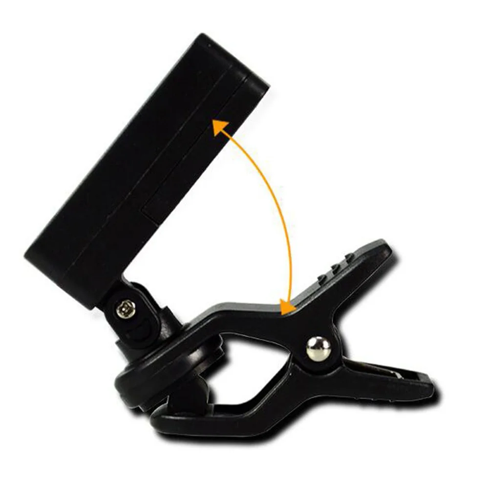 Common Tuner Guitar Tuner Oud Ukulele Vibration Sensor Viola Violin 2.4*4*4.5cm 440Hz Bass Internal Microphone