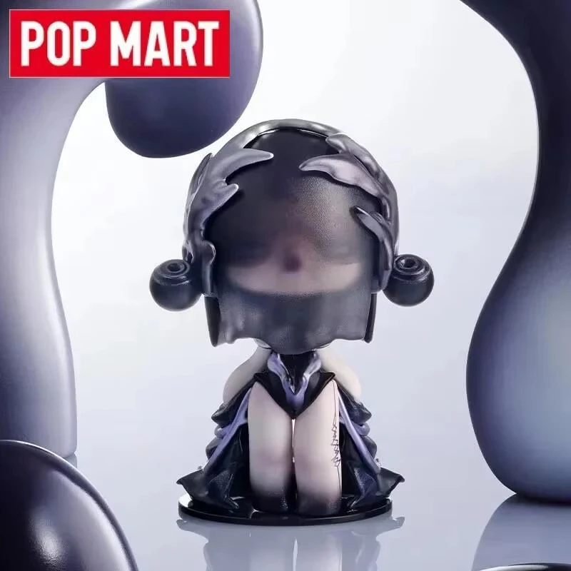 POP MART Skullpanda The Sound Series Boîte Surprise, Boîte Mystère, Figurine d'Anime Mignonne, Décoration de Bureau, Cadeau d'Anniversaire pour Filles