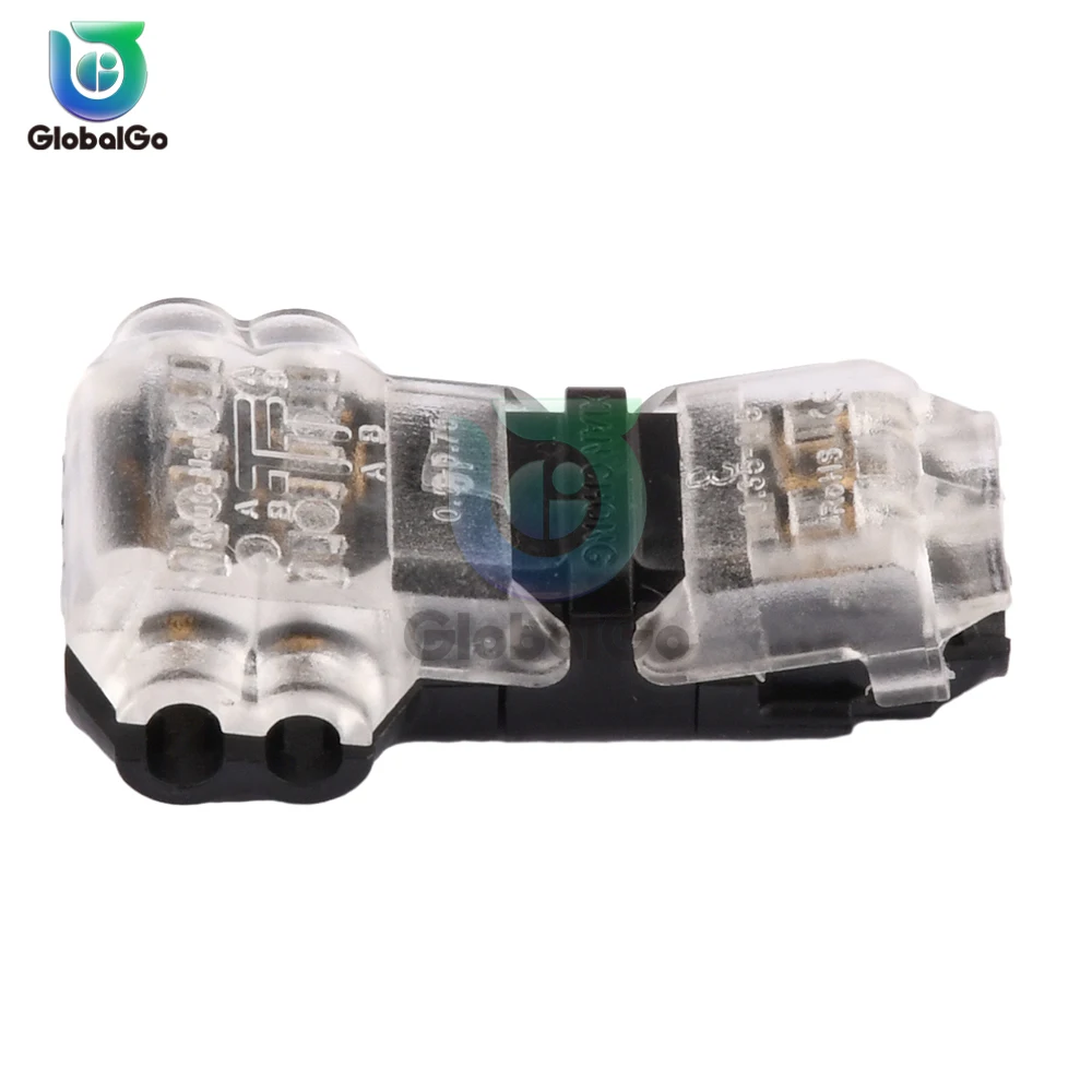 1/5/10PCS Wire Cable Snap In T2 Connector No-solder No-peel Quick Terminal Connections Joiners Auto Plug Electrical Accessories