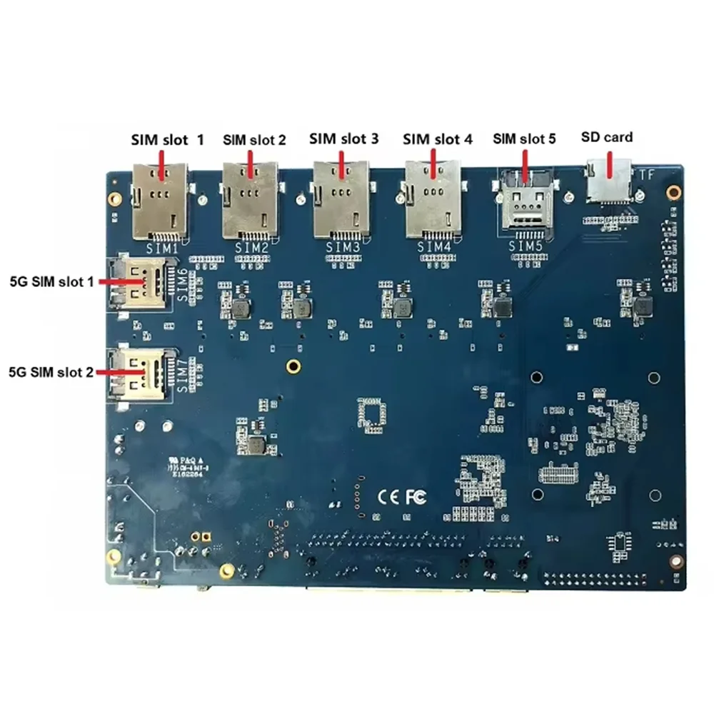 Banana PI BPI 5G + 4G LTE+Wifi AC+Gigabit Multiplex Aggregate Router base on Banana Pi BPI-R64 design