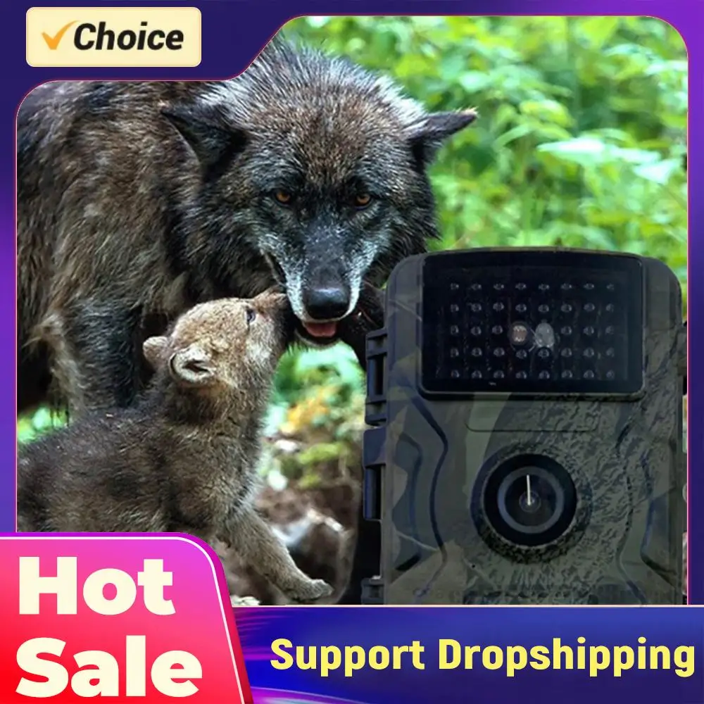 

Водонепроницаемая инфракрасная камера для охоты с ночным видением, активируемая движением, для наблюдения за дикой природой, уличная фотоловушка