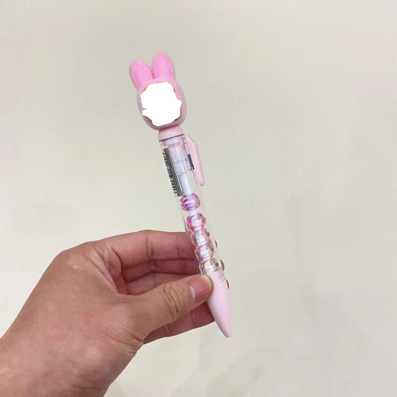 New Mini Cute Adorable Bead String Black Gel Pen Cute Student Pen Creative Gel Pen
