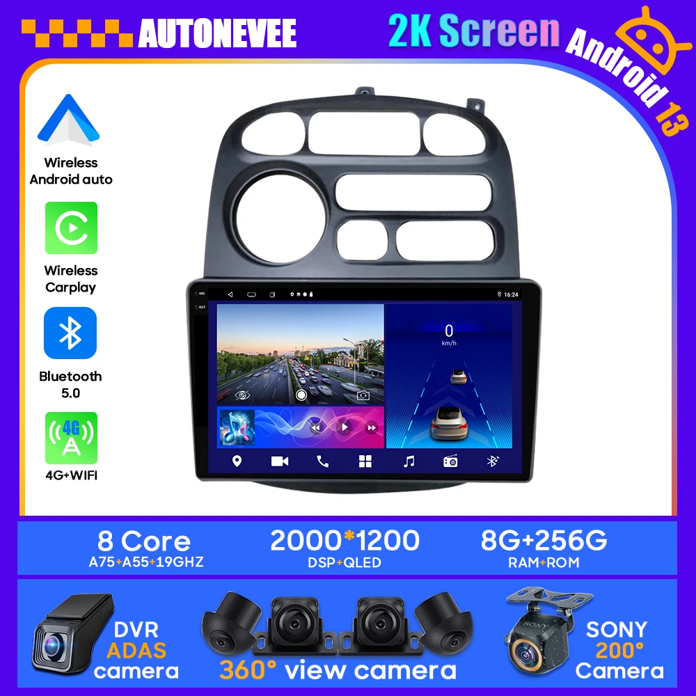 Car Radio For JAC Refine 2012-2015 Android Head Unit Stereo Radio Multimedia Video Player GPS Navigation BT Carplay Android Auto