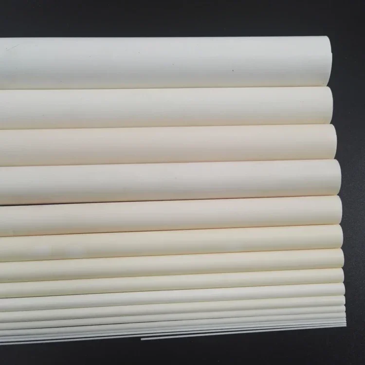 1pcs 100mm Length 0.5mm to 2mm Alumina Ceramic Rod bar Solid pin Corundum Insulation High Temperature Resistance Stir Bar