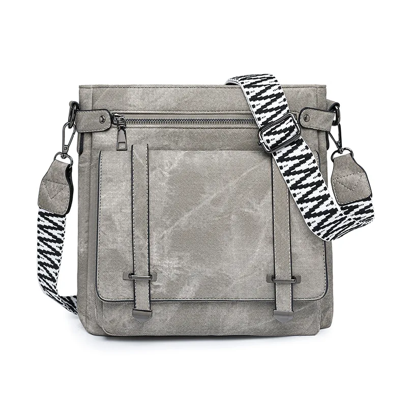 

Women's Shoulder Bag, Fashionable and Unique, Large Capacity, Multi-Pocket Bucket Bag, Commuter Flap Crossbody Bag, College Student Backpack, Messenger Bag, Multi-Pocket Travel Bag