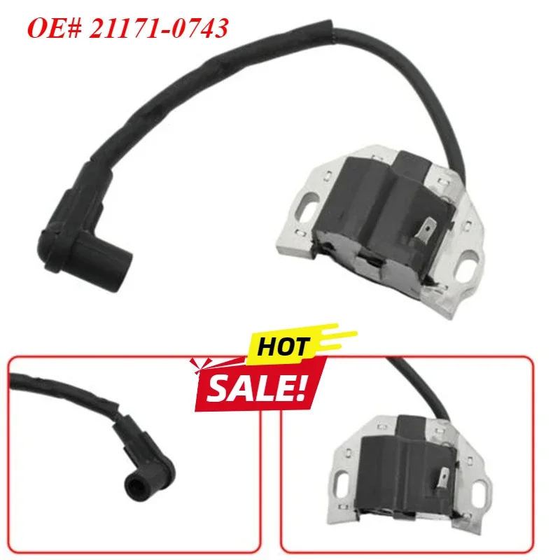 

1Set Ignition Coil For Kawasaki FR FS481V FS541V FS730V FX541V FX600V 21171-0743 Fast