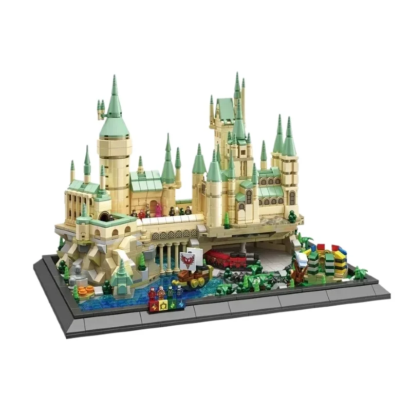 

Набор строительных блоков «Волшебный замок» (1988 деталей), средневековая архитектура, модульная сборная модель, конструктор-головоломка, игрушка для самостоятельной сборки, креативный подарок