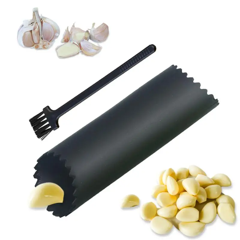 Garlic Stripper Tube Peeling Garlic Peeling Silicone Garlic Peeler Peel Easy Useful Easy Kitchen Tools Non-toxic Safety Gadget