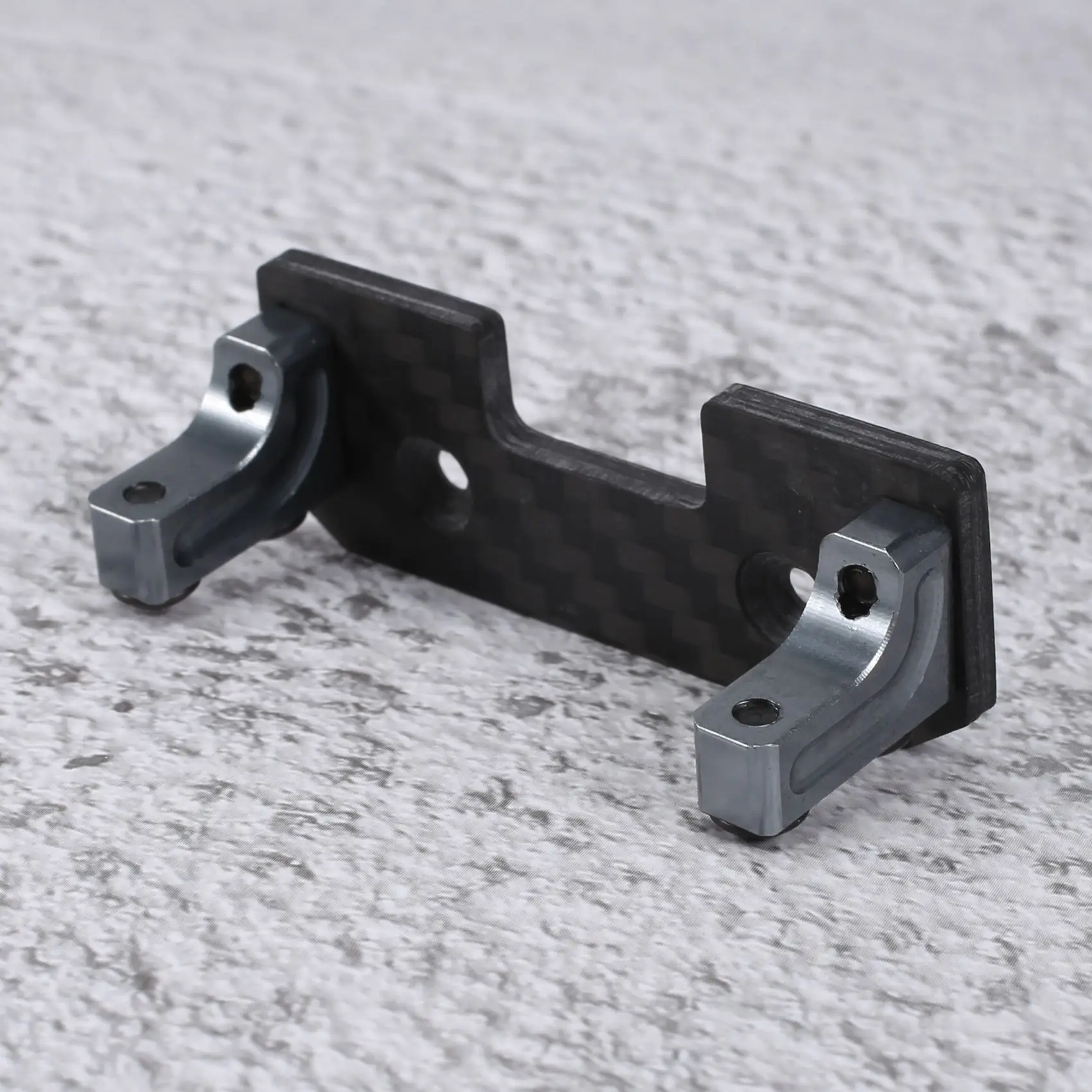 AC52-Aluminium Servo Mount + Carbon Houder Voor 1:10 AXIALE SCX10 Rc Auto As