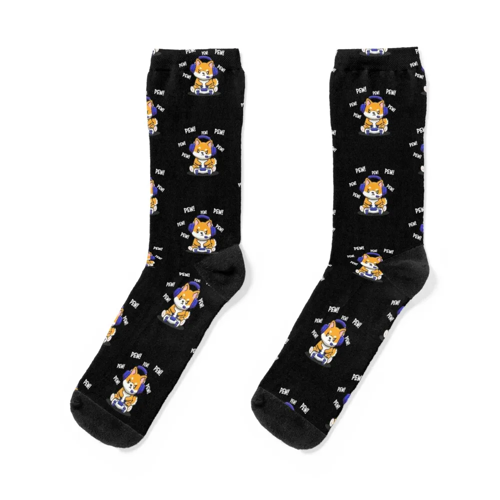 

Shiba Inu Socks hip hop gifts FASHION ankle Socks Women Men's