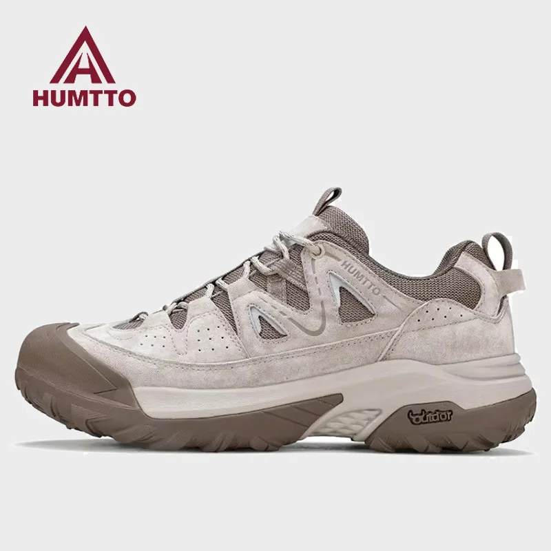 

HUMTTO Cowhide Hiking Shoes Men Winter Outdoor Sport Sneakers Waterproof Hunting Shoes Women Trekking Ankle Tactical Snow boots