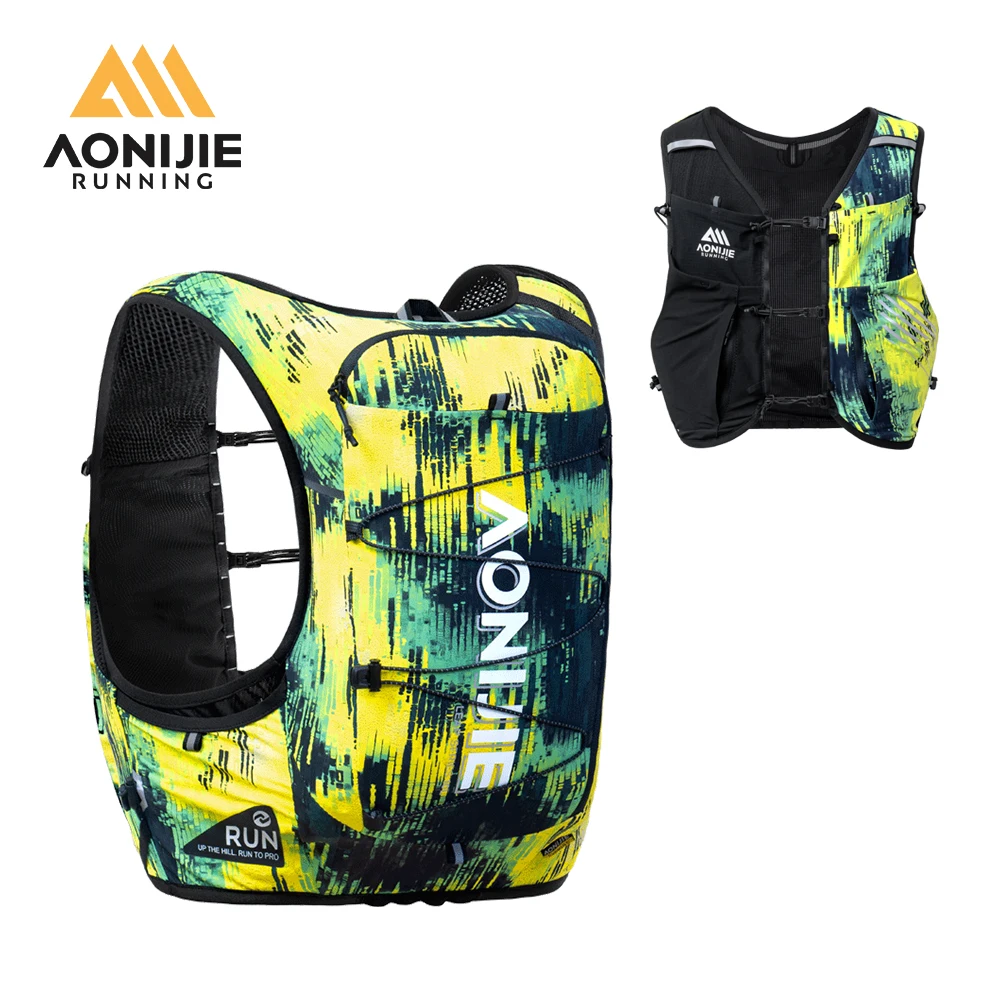 AONIJIE C9116-10L Trail Running Backpack, Lightweight Outdoor Hydration Pack for Marathon Cycling Mountaineering Hiking