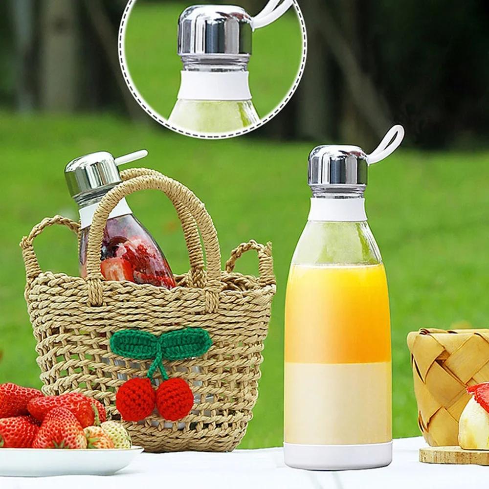 Rechargeable Portable Mini Juice Blender Smoothie Maker Electric Juicer Machine