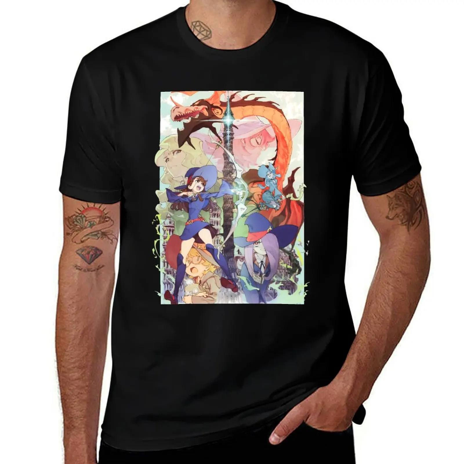 

Little Witch Academia T-Shirt t shirts for man cotton man t shirt designer