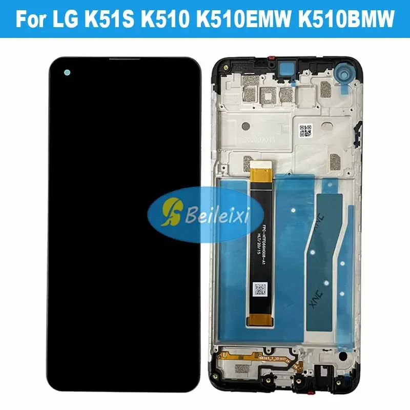 For LG K51S K510 K510HM K510EMW K510ZMW K510BMW K510ZM LM-K510EMW LCD Display Touch Screen Digitizer Assembly