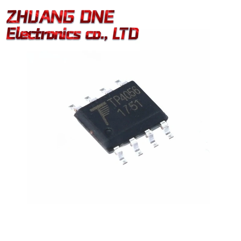 شاحن خطي لبطارية ليثيوم مفردة ، أصلي Tp4056 Sop-8 Pin ، 1A ، 10 لكل لوت ، جديد