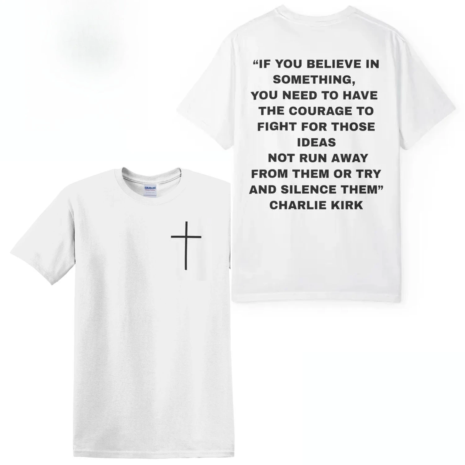 

Charlie Kirk Support T-Shirt Pro Charlie Kirk Turning Point USA Christian Wear Charlie Kirk 1993-2025 Shirt Woman Man Cotton Tee
