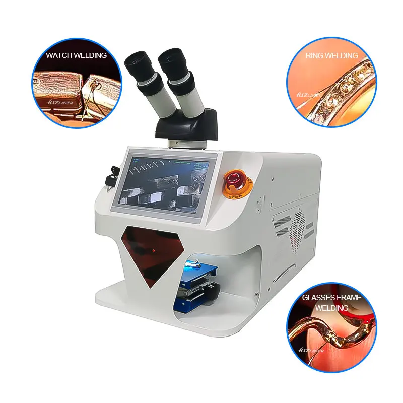 Jewelry Laser Welding Machine for Sliver Gold 60W 100W Jewelry Laser Welder Series Small Types YAG