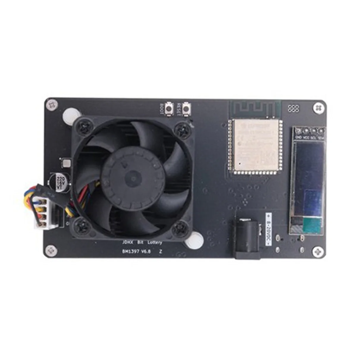 Diskon Besar Bitaxe DIY Mini BTC Solo Miner Chip BM1397AG 10W Operasi Daya Rendah Senyap 320GH/S Blok Rantai Penambang Steker BR