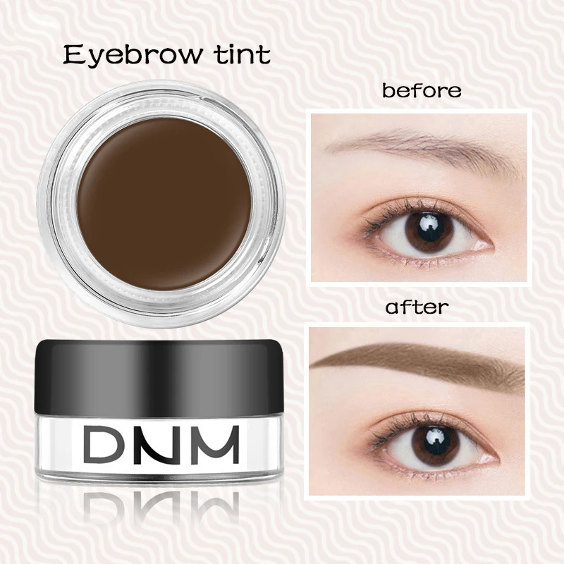 Waterproof Tinted Dyeing Eyebrow Cream Tattoo Stereo Eyebrow Enhancer Natural Long-Lasting Eyes Makeup Non Discoloring Cosmetics