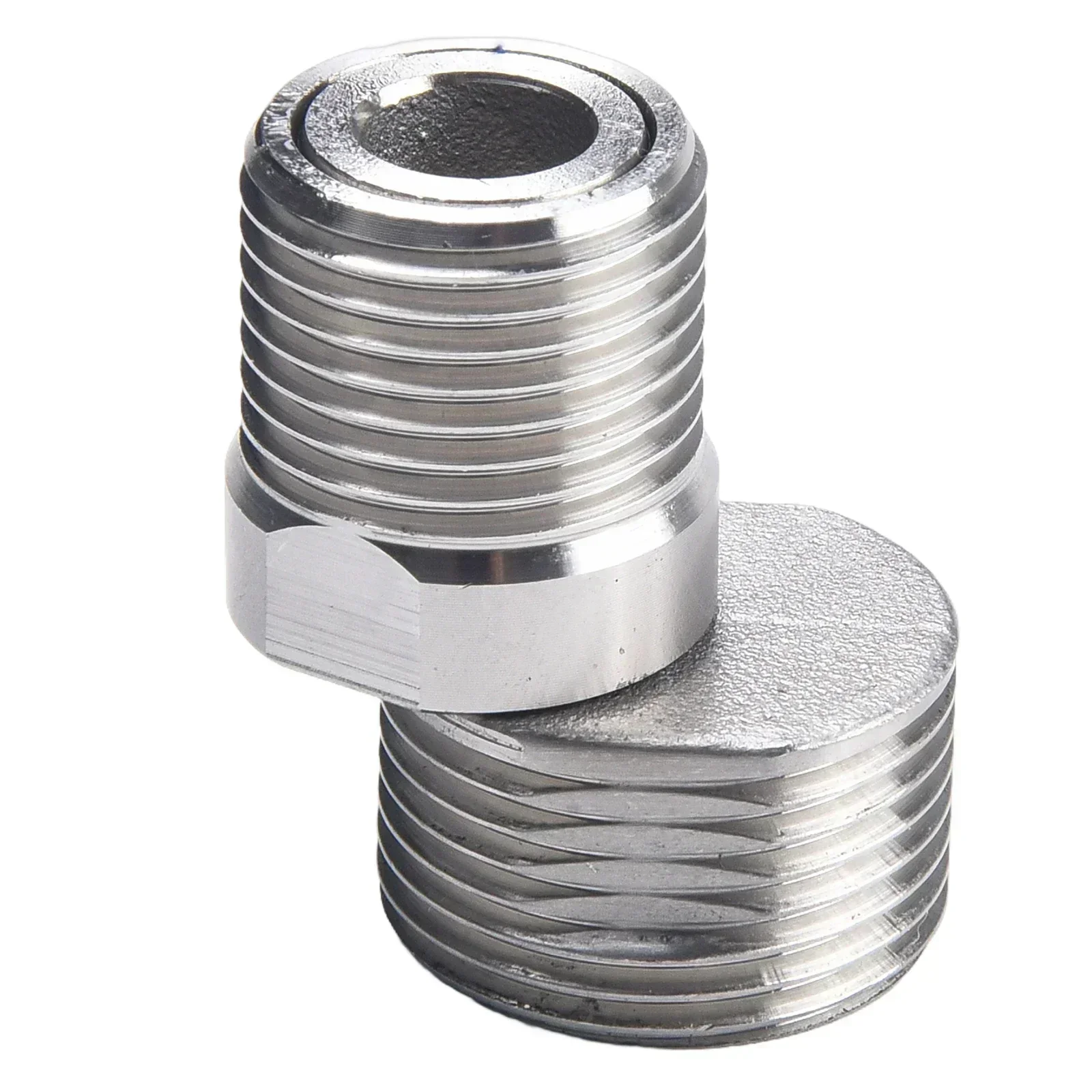 Silver Adjustable Angle Convenient Installation Application Degree Installation Tap Adapter Usage Adjustable Angle