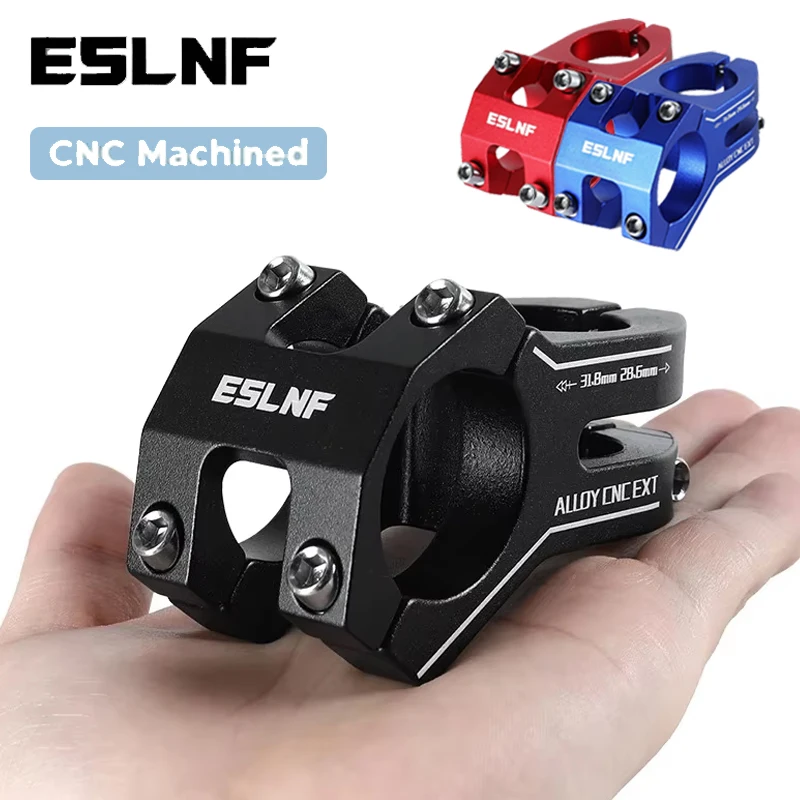 BUCKLOS CNC Forged Bicycle Stem Ultra‑Light MTB Road Bike Handlebar Stem Durable High Rigidity Mountain Stem Cycling Parts