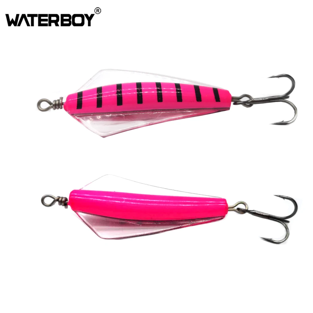 3,5 cm 5,2 cm 5,5 cm 7 cm VIB Richiamo di pesca Swing Azione Acqua salata Acqua dolce Trota Salmone Luccio Esca