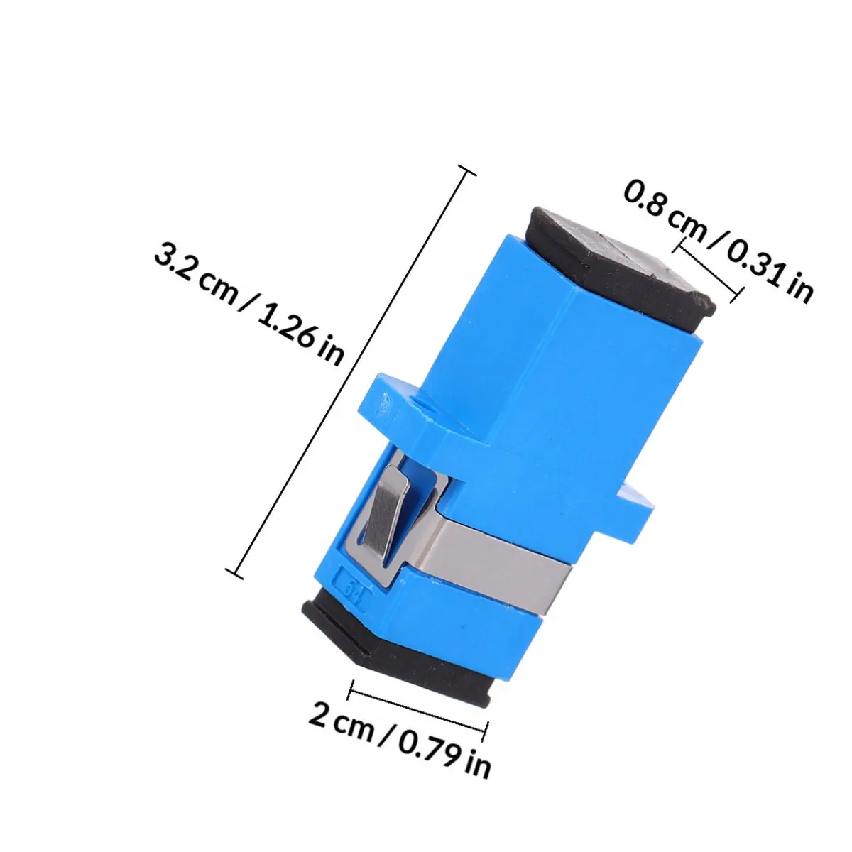 24Pcs - Optic Coupler Detachable Fiber Adapter Free Hanging Panel Mount Design for Coupling High