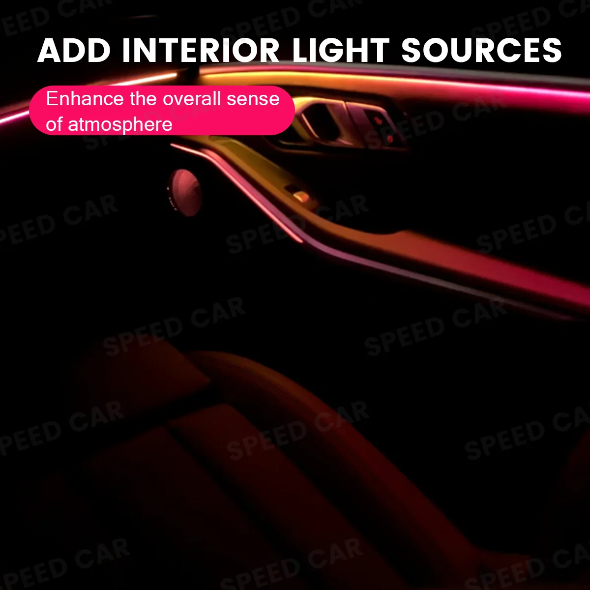 11 Color Original Car Door Ambient Light For BMW 3 Serie G20 M3 Nieuwe Car Inside Reinstall The Original Decorative Light